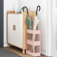 Produktbild för Regn Paraplyställ Rosa 28 x 12 x 41 cm Stål