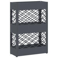Produktbild för Regn Paraplyställ Antracit 28 x 12 x 41 cm Stål
