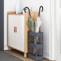Produktbild för Regn Paraplyställ Antracit 28 x 12 x 41 cm Stål