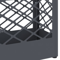 Produktbild för Regn Paraplyställ Antracit 28 x 12 x 41 cm Stål