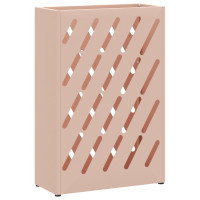 Produktbild för Regn Paraplyställ Rosa 28 x 12 x 41 cm Stål