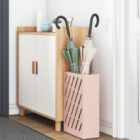 Produktbild för Regn Paraplyställ Rosa 28 x 12 x 41 cm Stål