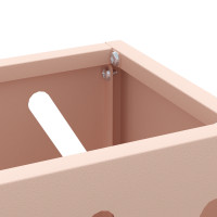 Produktbild för Regn Paraplyställ Rosa 28 x 12 x 41 cm Stål