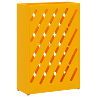 Produktbild för Regn Paraplyställ Senapsgul 28 x 12 x 41 cm Stål