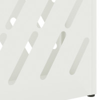 Produktbild för Regn Paraplyställ Vit 28 x 12 x 41 cm Stål
