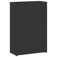 Produktbild för Regn Paraplyställ Svart 28 x 12 x 41 cm Stål
