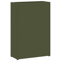 Produktbild för Regn Paraplyställ Olivgrön 28 x 12 x 41 cm Stål