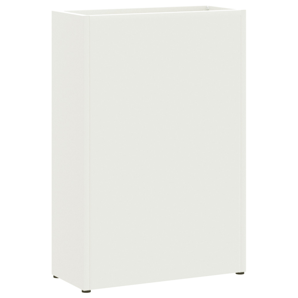 Produktbild för Regn Paraplyställ Vit 28 x 12 x 41 cm Stål