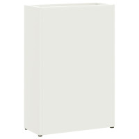 Produktbild för Regn Paraplyställ Vit 28 x 12 x 41 cm Stål