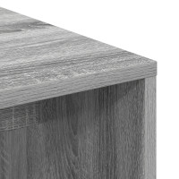 Produktbild för Skrivbord Grå Sonoma 102 x 50 x 124 cm Konstruerat trä
