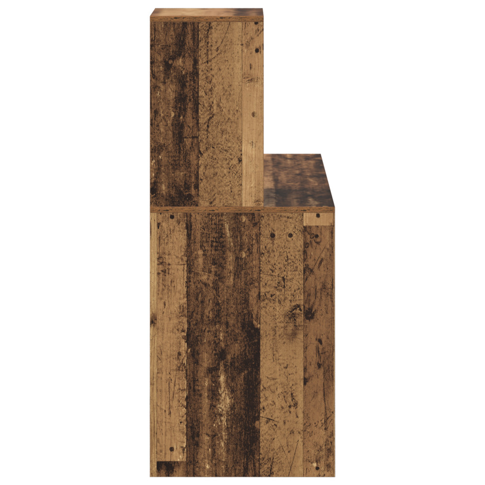 Produktbild för Skrivbord Gammalt trä 102 x 50 x 124 cm Konstruerat trä