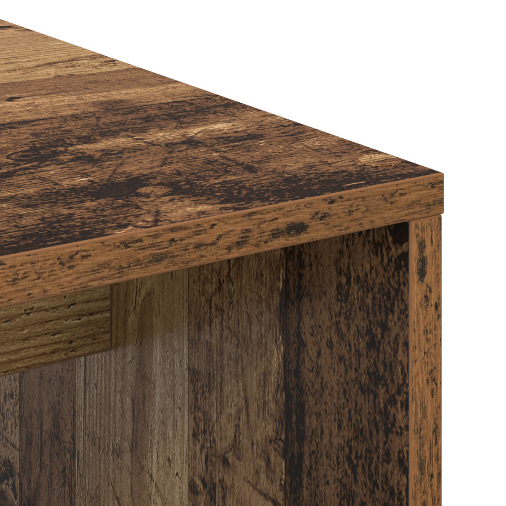 Produktbild för Skrivbord Gammalt trä 102 x 50 x 124 cm Konstruerat trä