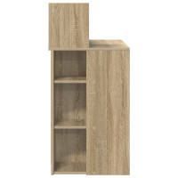 Produktbild för Skrivbord Sonoma-ek 90 x 48 x 101,5 cm Konstruerat trä