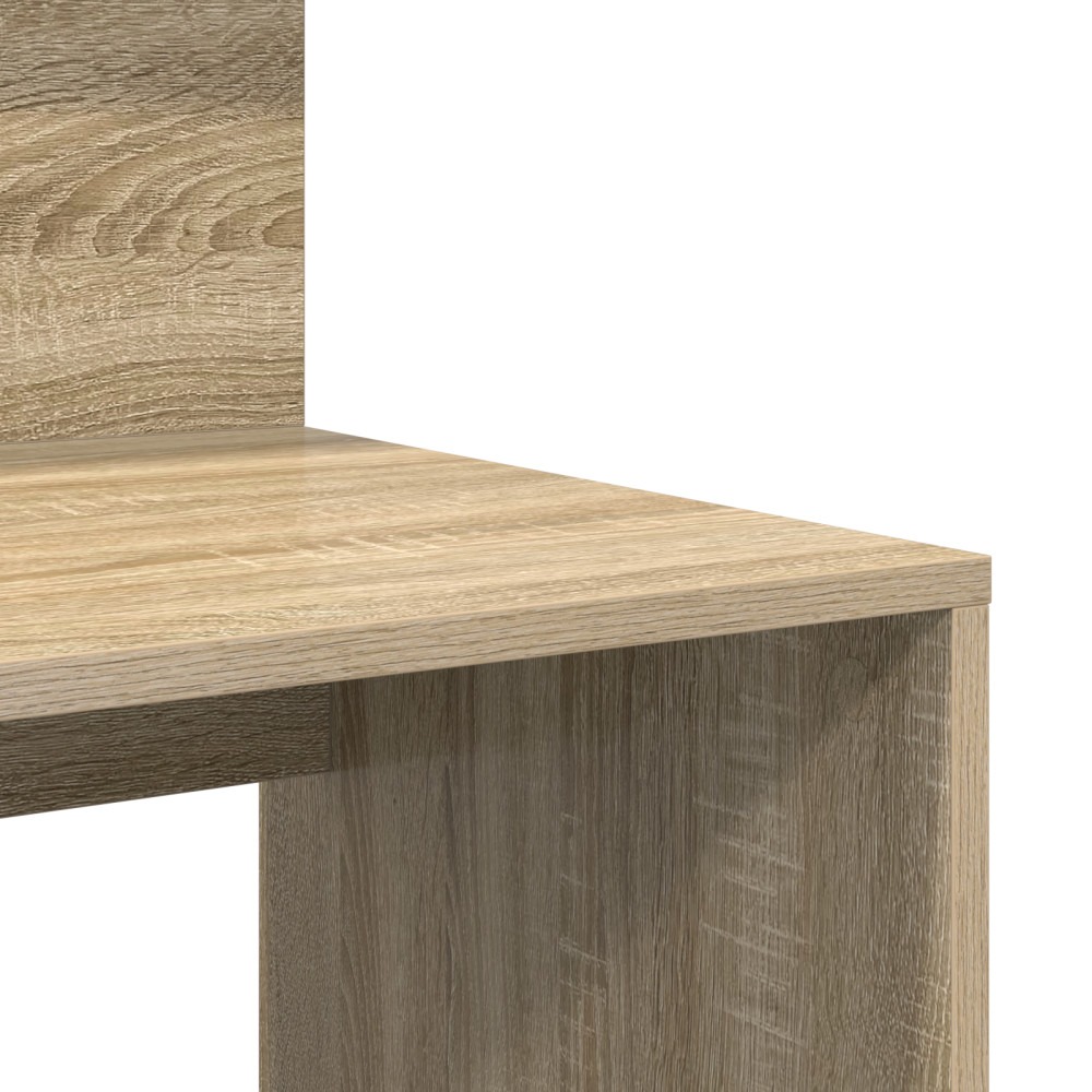 Produktbild för Skrivbord Sonoma-ek 90 x 48 x 101,5 cm Konstruerat trä