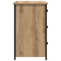 Produktbild för Nattduksbord 2 pcs Brun 40 x 36 x 60 cm Solid återvunnen trä