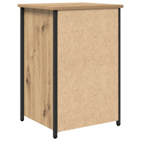 Produktbild för Nattduksbord 2 pcs Brun 40 x 36 x 60 cm Solid återvunnen trä