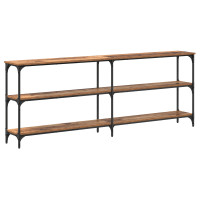 Produktbild för Konsolbord Gammalt trä 200 x 29 x 75 cm