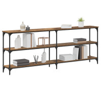 Produktbild för Konsolbord Gammalt trä 200 x 29 x 75 cm