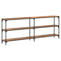 Produktbild för Konsolbord Gammalt trä 200 x 29 x 75 cm
