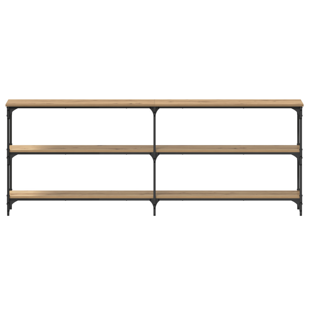 Produktbild för Konsolbord artisan ek 200 x 29 x 75 cm