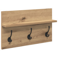 Produktbild för Hallmöbelset med låda 4 pcs Artisan Ek Konstruerat trä