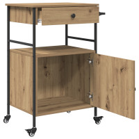 Produktbild för Köksvagn Artisan Ek 56 x 43 x 89,5 cm Konstruerat trä
