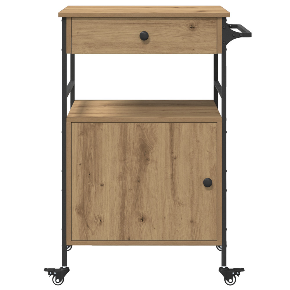 Produktbild för Köksvagn Artisan Ek 56 x 43 x 89,5 cm Konstruerat trä