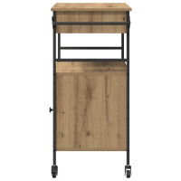 Produktbild för Köksvagn Artisan Ek 56 x 43 x 89,5 cm Konstruerat trä