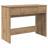Produktbild för Kosmetiktabell med låda med lagring Artisan Ek 100 x 45 x 76 cm