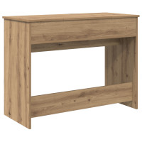 Produktbild för Kosmetiktabell med låda med lagring Artisan Ek 100 x 45 x 76 cm