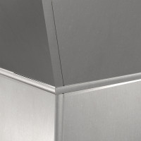 Produktbild för Pelarkrukor Silver 35 x 35 x 73 cm Rostfritt stål