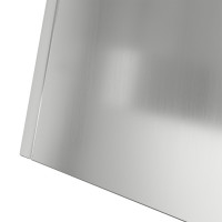Produktbild för Pelarkrukor 2 pcs Silver 35 x 35 x 73 cm