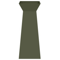 Produktbild för Pelarkrukor 2 pcs Olivgrön 40 x 40 x 100 cm