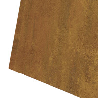Produktbild för Pelarkrukor 2 pcs Silver 40 x 40 x 100 cm Väderbeständig stål