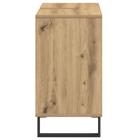 Produktbild för Badrumsskåp med dörr Artisan Ek 80 x 33 x 60 cm Konstruerat trä