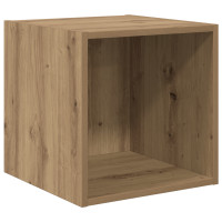 Produktbild för Väggskåp 2 pcs Artisan Ek 37 x 37 x 37 cm Konstruerat trä