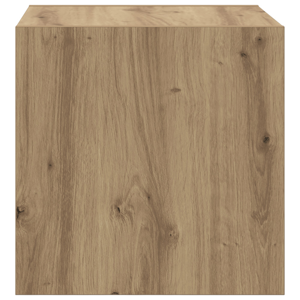 Produktbild för Väggskåp 2 pcs Artisan Ek 37 x 37 x 37 cm Konstruerat trä