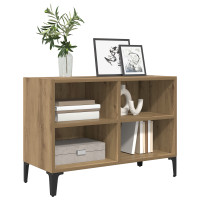 Produktbild för TV-bänkset Brun Konstruerat trä