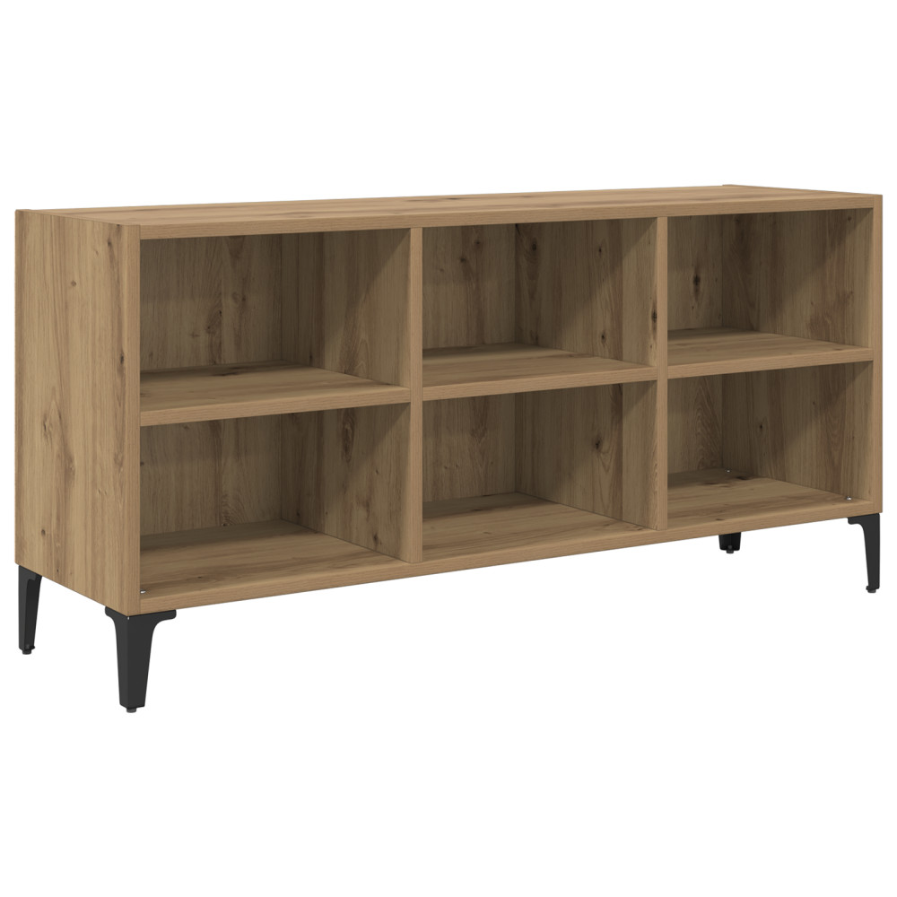 Produktbild för TV-bänkset 103,5 x 30 x 50 cm Brun Konstruerat trä