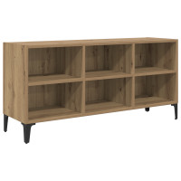 Produktbild för TV-bänkset 103,5 x 30 x 50 cm Brun Konstruerat trä