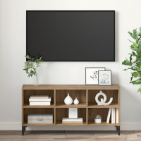 Produktbild för TV-bänkset 103,5 x 30 x 50 cm Brun Konstruerat trä