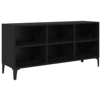 Produktbild för TV-bänkset Svart 103,5 x 30 x 50 cm Konstruerat trä