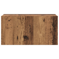 Produktbild för TV-bänkset Väggmonterad Brun 60 x 30 x 30 cm Konstruerat trä