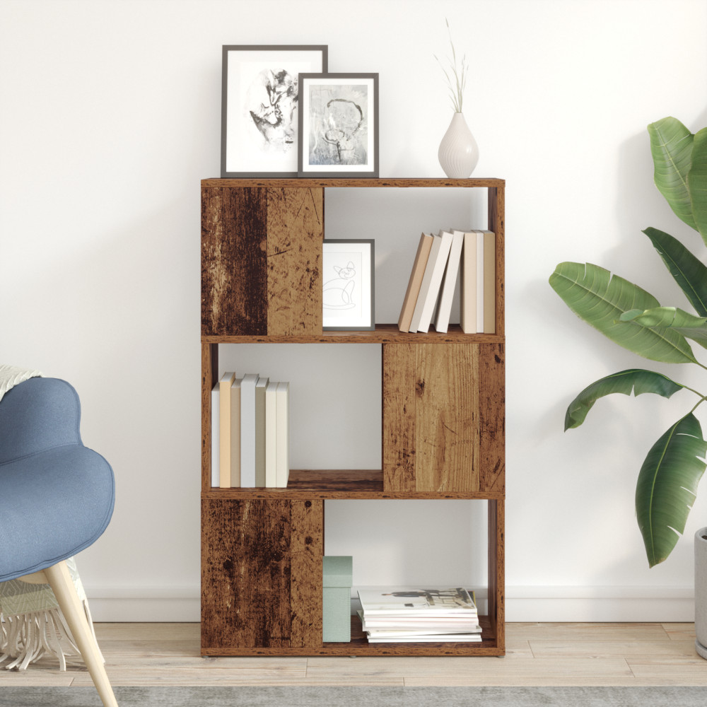 Produktbild för TV-bänkset Väggmonterad Brun 60 x 24 x 94,5 cm Konstruerat trä
