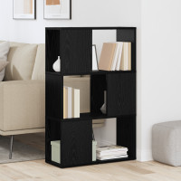 Produktbild för TV-bänkset Väggmonterad Svart 60 x 24 x 94,5 cm Konstruerat trä