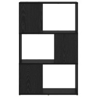 Produktbild för TV-bänkset Väggmonterad Svart 60 x 24 x 94,5 cm Konstruerat trä