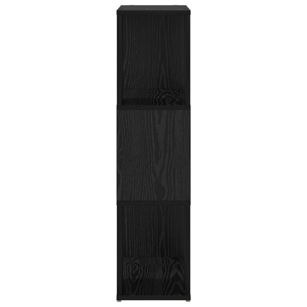 Produktbild för TV-bänkset Väggmonterad Svart 60 x 24 x 94,5 cm Konstruerat trä