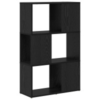 Produktbild för TV-bänkset Väggmonterad Svart 60 x 24 x 94,5 cm Konstruerat trä