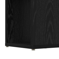 Produktbild för TV-bänkset Väggmonterad Svart 60 x 24 x 94,5 cm Konstruerat trä