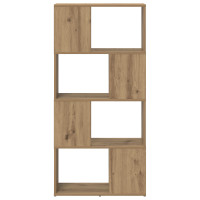 Produktbild för TV-bänkset 60 x 24 x 125,5 cm Brun Konstruerat trä